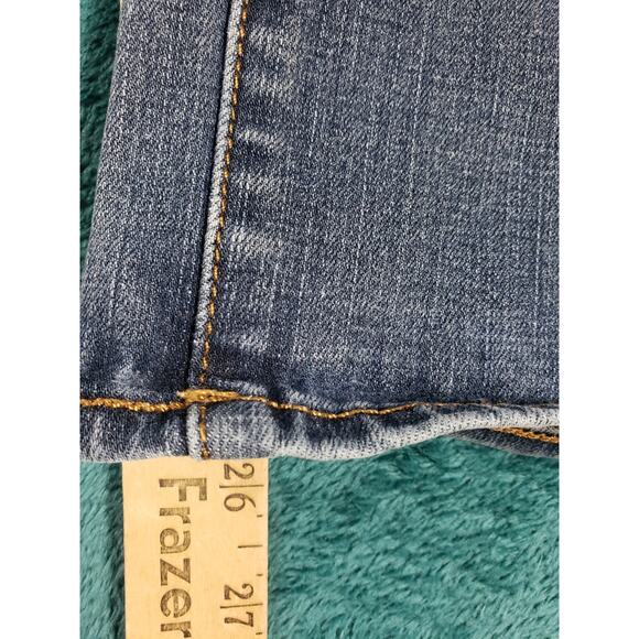 American Eagle Jeans Size 29x30 Mens Blue Pants Denim Stretch Mid Rise Skinny - Picture 9 of 14